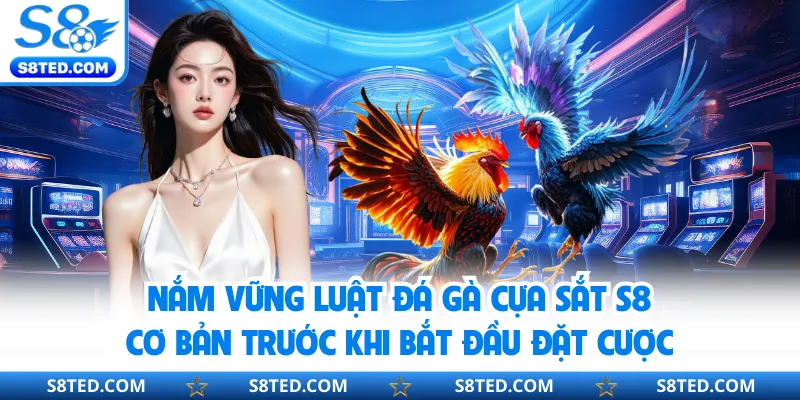 Nắm vững luật đá gà cựa sắt S8 cơ bản trước khi bắt đầu đặt cược